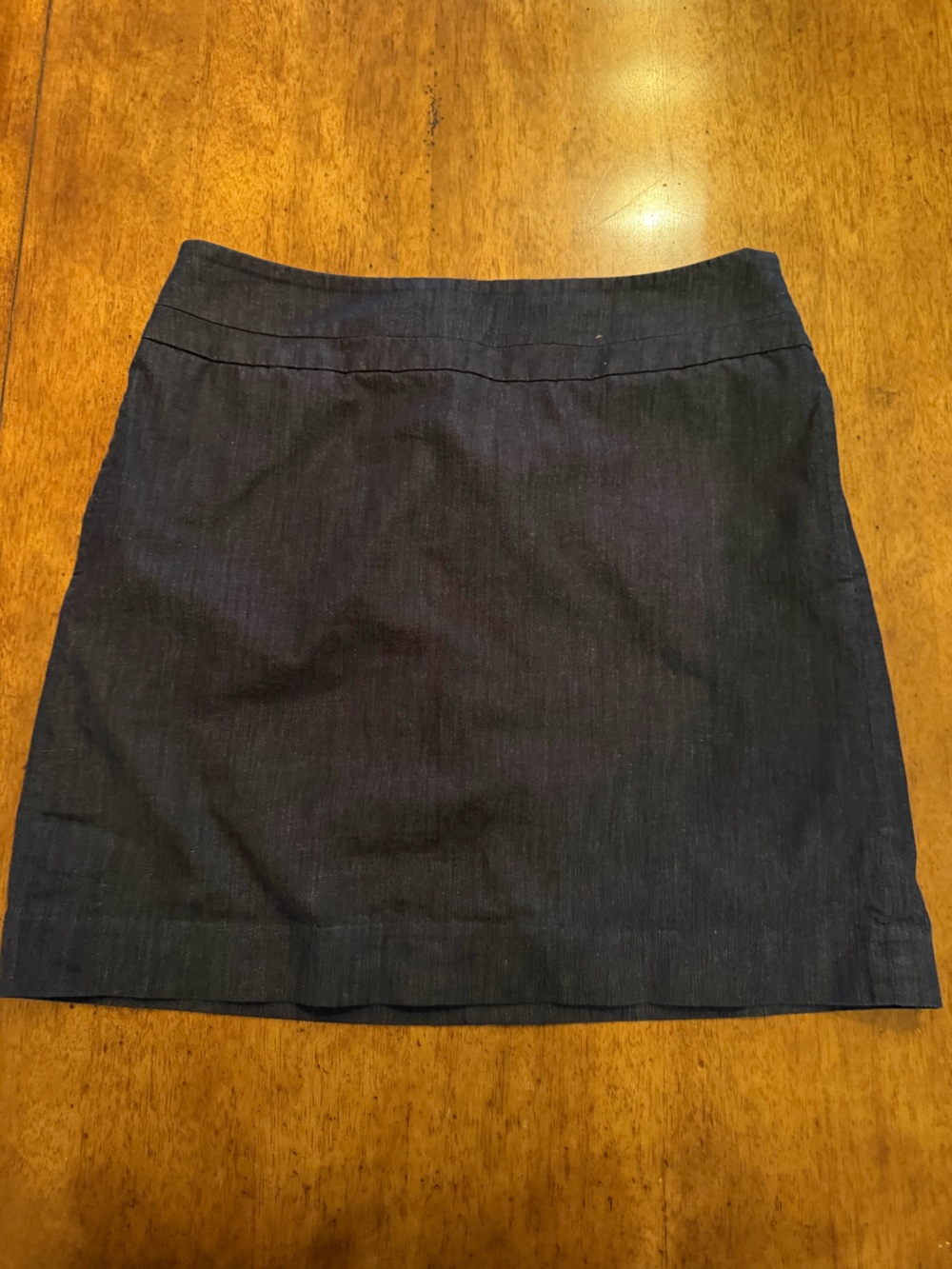 LOFT Navy Mini Skirt